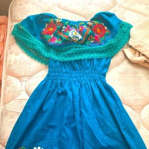 Mexican dress used once